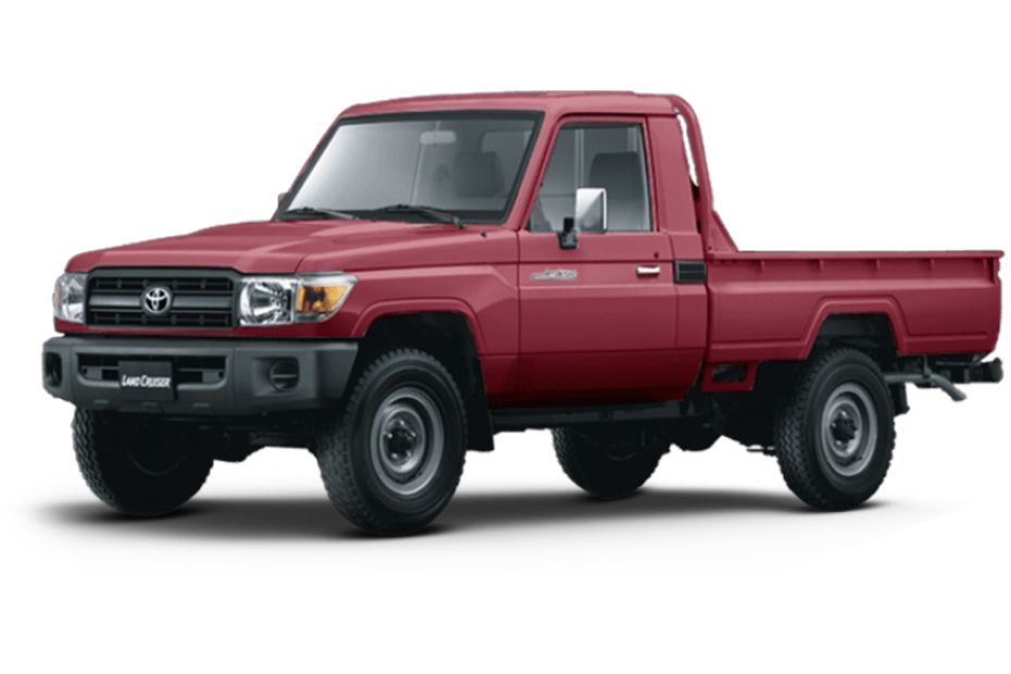 Toyota LC Pickup Red